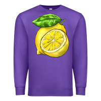 Purple lemon Premium Sweatshirt - BarkalooDesign