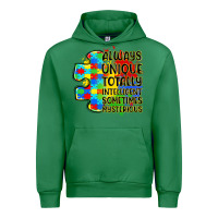 Emerald always unique totally intelligent sometimes myster Urban Hoodie - LillyAllenDesigns