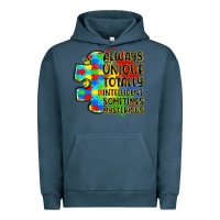 Pigment Midnight Navy always unique totally intelligent sometimes myster Urban Hoodie - LillyAllenDesigns