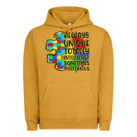 Pigment Peanut Butter always unique totally intelligent sometimes myster Urban Hoodie - LillyAllenDesigns