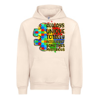 Sandshell always unique totally intelligent sometimes myster Urban Hoodie - LillyAllenDesigns