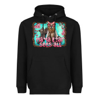 Black mama bear sees all Heavyweight Hoodie - Artiststas