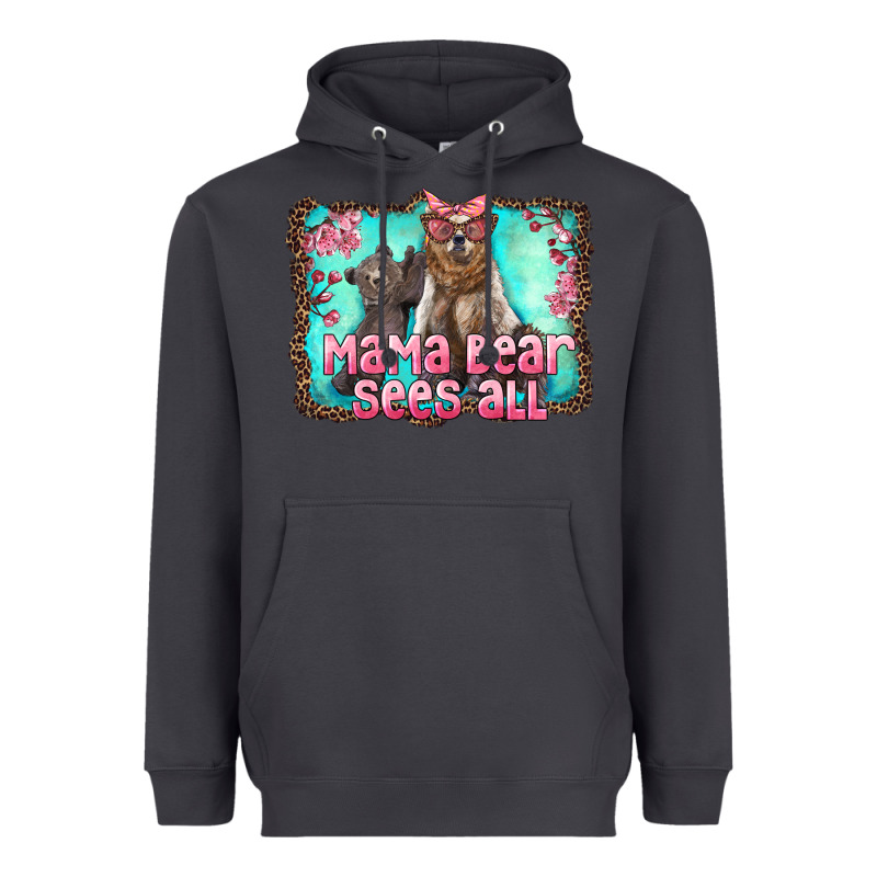 Mama Bear Sees All Heavyweight Hoodie by Artiststas | Teevron