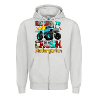 Dove Grey ready to school crush kindergarten Zipper Hoodie - AdoDesignShop