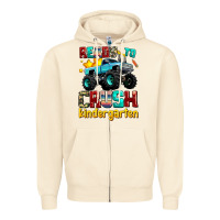 Sandshell ready to school crush kindergarten Zipper Hoodie - AdoDesignShop