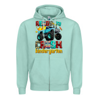 Seafoam ready to school crush kindergarten Zipper Hoodie - AdoDesignShop