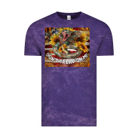 Cloud Purple rattle snake don't tread on me tumbler Vintage Tee - BarkalooDesign