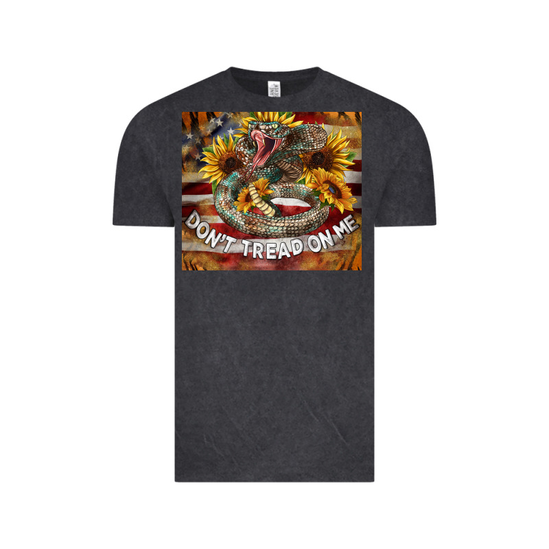 Rattle Snake Don't Tread On Me Tumbler Vintage Tee by BarkalooDesign | Teevron