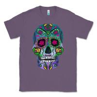 Lavender sugar skull Classic Tee - FaDigitalArtStudio