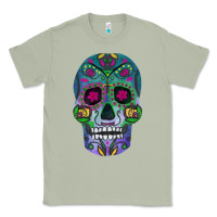 Matcha sugar skull Classic Tee - FaDigitalArtStudio
