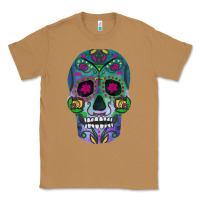 Toasted Coconut sugar skull Classic Tee - FaDigitalArtStudio