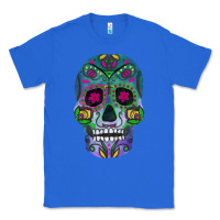 True Royal sugar skull Classic Tee - FaDigitalArtStudio