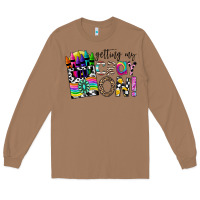 Toasted Coconut getting my cray on Long Sleeve Tee - CowhideDigitalArt