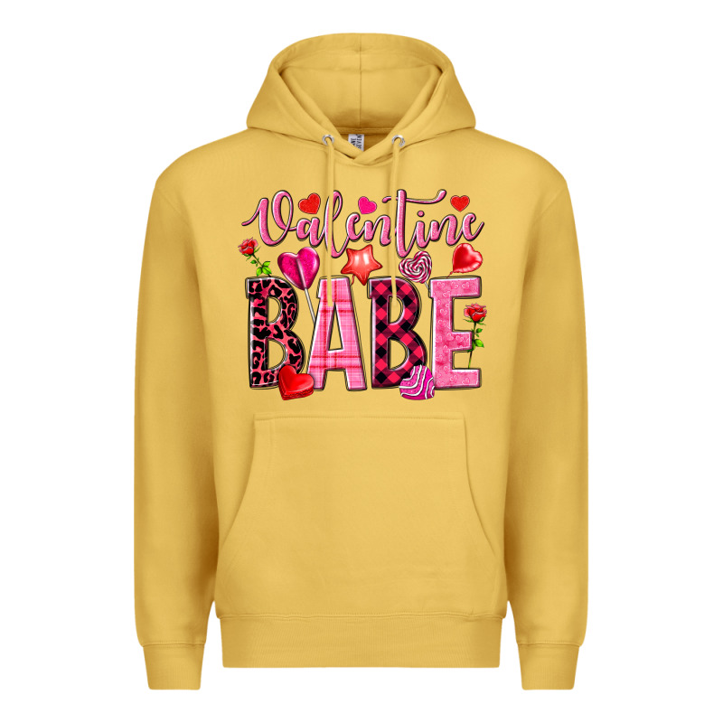 Valentine Babe Premium Hoodie by NancyCooperArtShop | Teevron