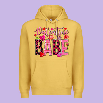 Valentine Babe Premium Hoodie Designed By Nancycooperartshop