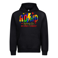 Black adhd awareness Urban Hoodie - LillyAllenDesigns