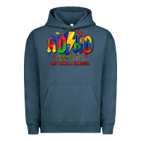 Pigment Midnight Navy adhd awareness Urban Hoodie - LillyAllenDesigns
