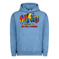 Pigment Pebble Blue adhd awareness Urban Hoodie - LillyAllenDesigns