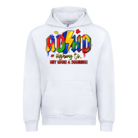 White adhd awareness Urban Hoodie - LillyAllenDesigns