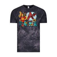 Cloud Black a  teacher Vintage Tee - Zillion Design Studio