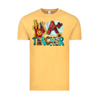 Vintage Mustard a  teacher Vintage Tee - Zillion Design Studio