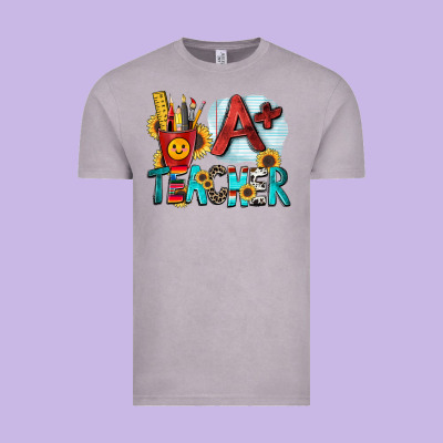 A  Teacher Vintage Tee Designed By Zillion Design Studio