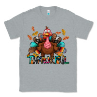 Heather Grey Thankful Classic Tee - BundleAndBundleShop