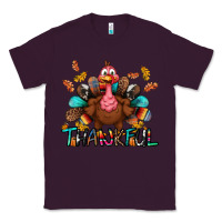 Plum Thankful Classic Tee - BundleAndBundleShop