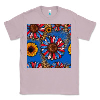 Lilac usa sunflowers seamless pattern Classic Tee - HRA Design Shop