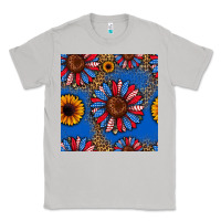 Moon Dust usa sunflowers seamless pattern Classic Tee - HRA Design Shop