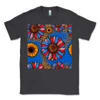 Smoke usa sunflowers seamless pattern Classic Tee - HRA Design Shop