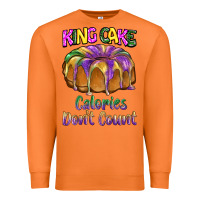 Carrot mardi gras king cage calories don't count Premium Sweatshirt - BarkalooDesign