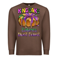 Chestnut mardi gras king cage calories don't count Premium Sweatshirt - BarkalooDesign