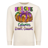 Sandshell mardi gras king cage calories don't count Premium Sweatshirt - BarkalooDesign