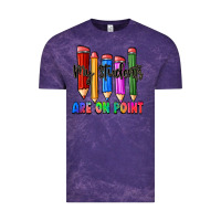 Cloud Purple my students are on point Vintage Tee - Zillion Design Studio