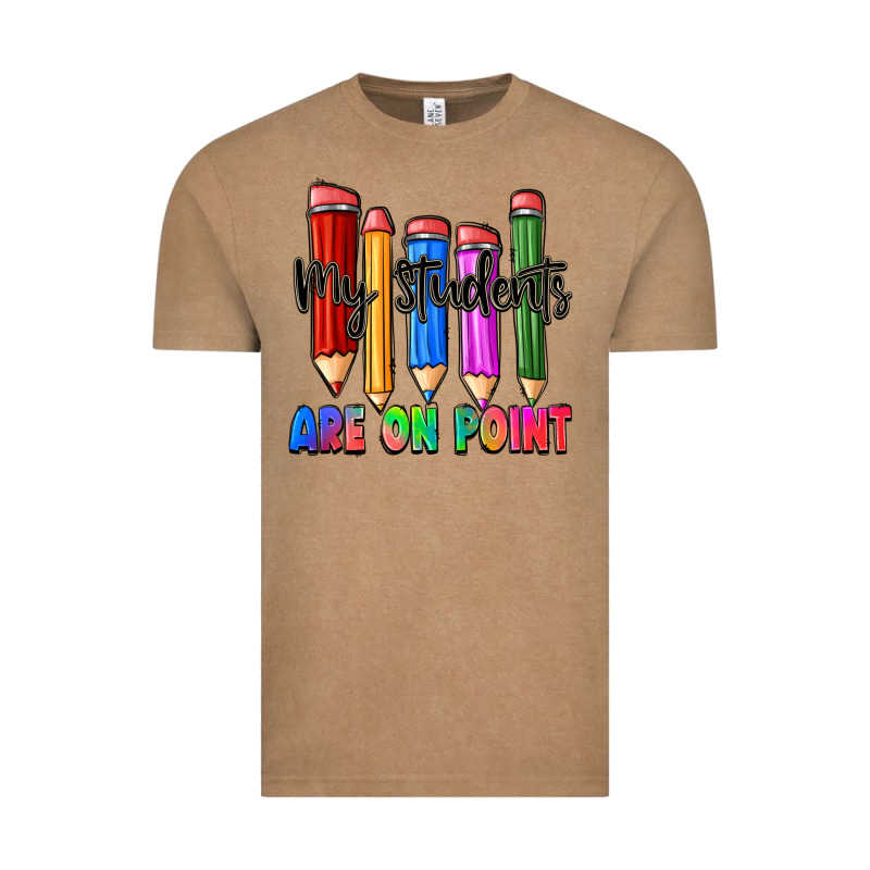 My Students Are On Point Vintage Tee by Zillion Design Studio | Teevron