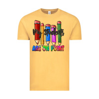 Vintage Mustard my students are on point Vintage Tee - Zillion Design Studio