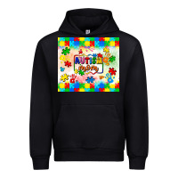 Black autism mom Urban Hoodie - LillyAllenDesigns