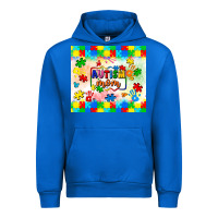 Cobalt autism mom Urban Hoodie - LillyAllenDesigns