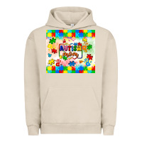 Pigment French Oak autism mom Urban Hoodie - LillyAllenDesigns