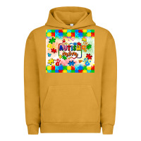 Pigment Peanut Butter autism mom Urban Hoodie - LillyAllenDesigns