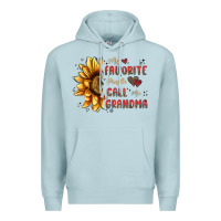 Blue Mist my favorite people call me grandma Premium Hoodie - MaliasSmallBusiness