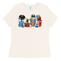 Bone police coffee cup Ladies Tee - AdoDesignShop