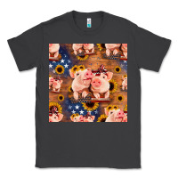Smoke american pigs seamless pattern Classic Tee - HRA Design Shop