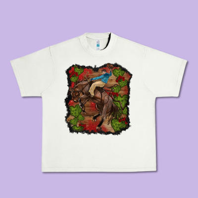 Urban Heavy Tee valentine's day cowboy cactus rose