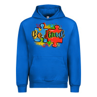 Cobalt be kind autism Urban Hoodie - LillyAllenDesigns