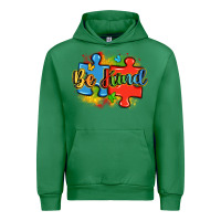 Emerald be kind autism Urban Hoodie - LillyAllenDesigns