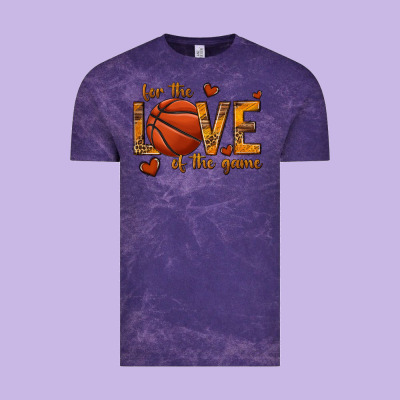Vintage Tee for the love of the game basketball