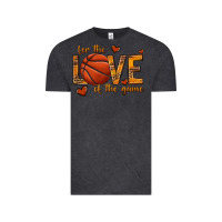 Vintage Black for the love of the game basketball Vintage Tee - texasbilliewilder