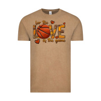 Vintage Coffee for the love of the game basketball Vintage Tee - texasbilliewilder